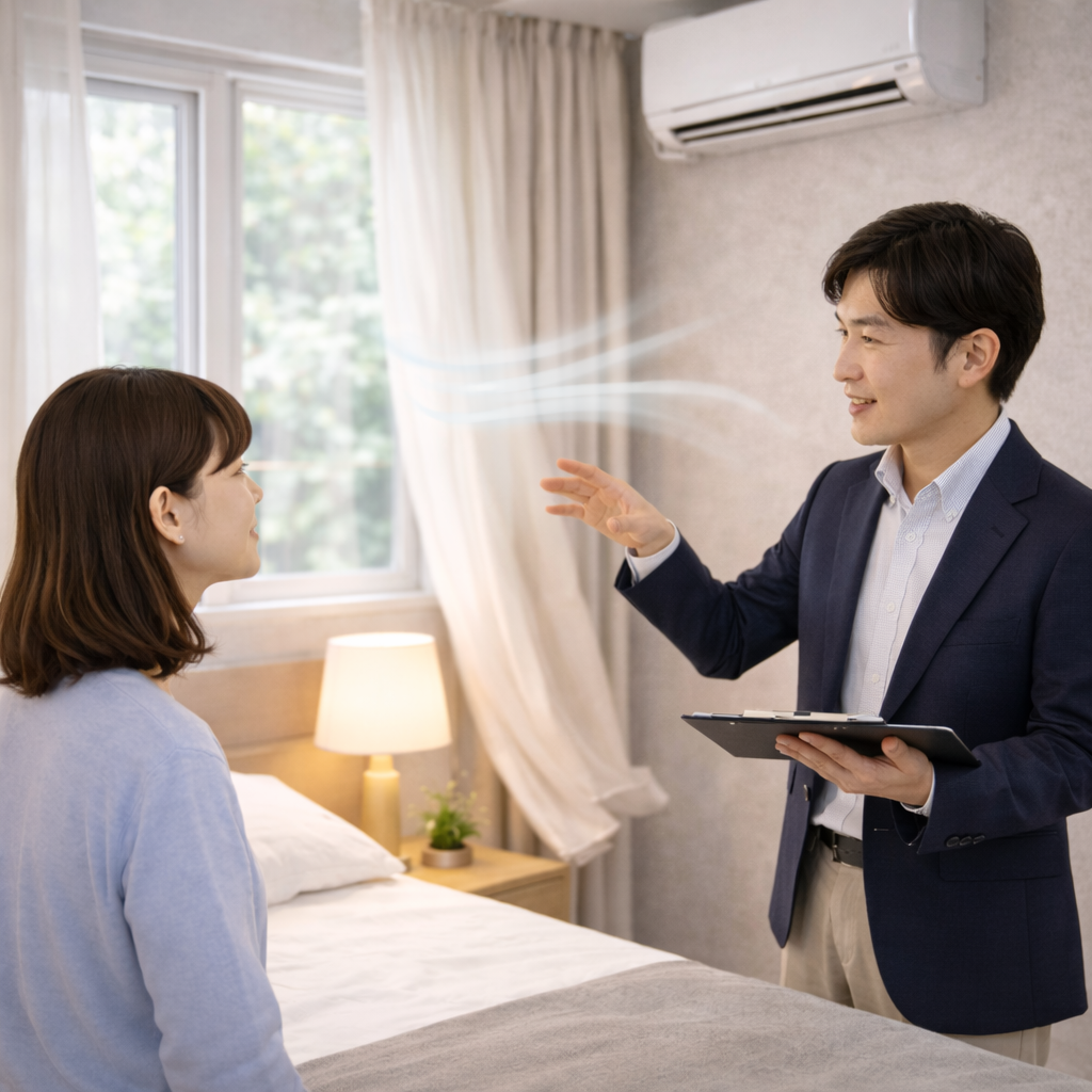 温度・空気の流れを整える